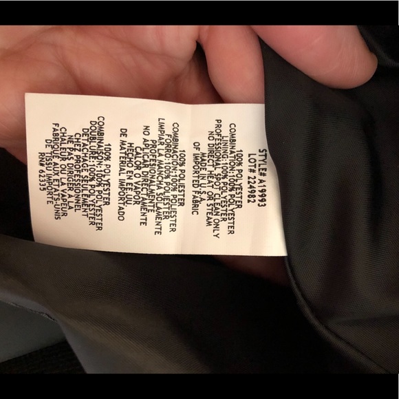 Strapless sequin black homecoming dress - Picture 6 of 7